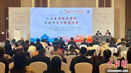 《公立醫(yī)院績效考核與醫(yī)保支付制度改革》分論壇現(xiàn)場。董易鑫 攝