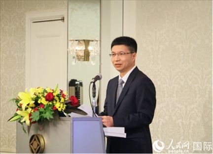 深圳市委常委、組織部部長(zhǎng)程步一致辭。人民網(wǎng) 許可攝