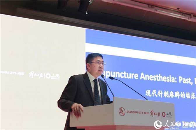 陳彤宇在演講。人民網(wǎng)記者 黃培昭攝