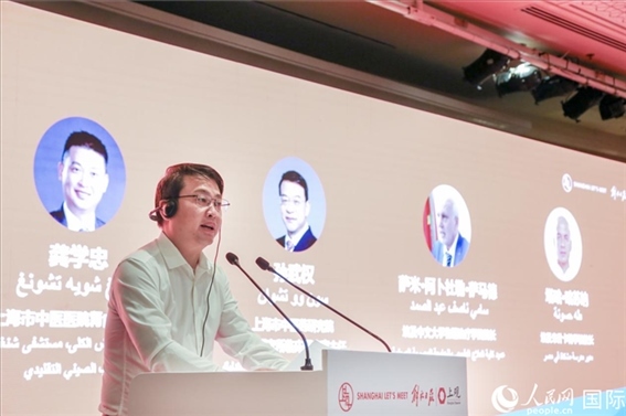 龔學忠在發(fā)言中。人民網(wǎng)記者 黃培昭攝