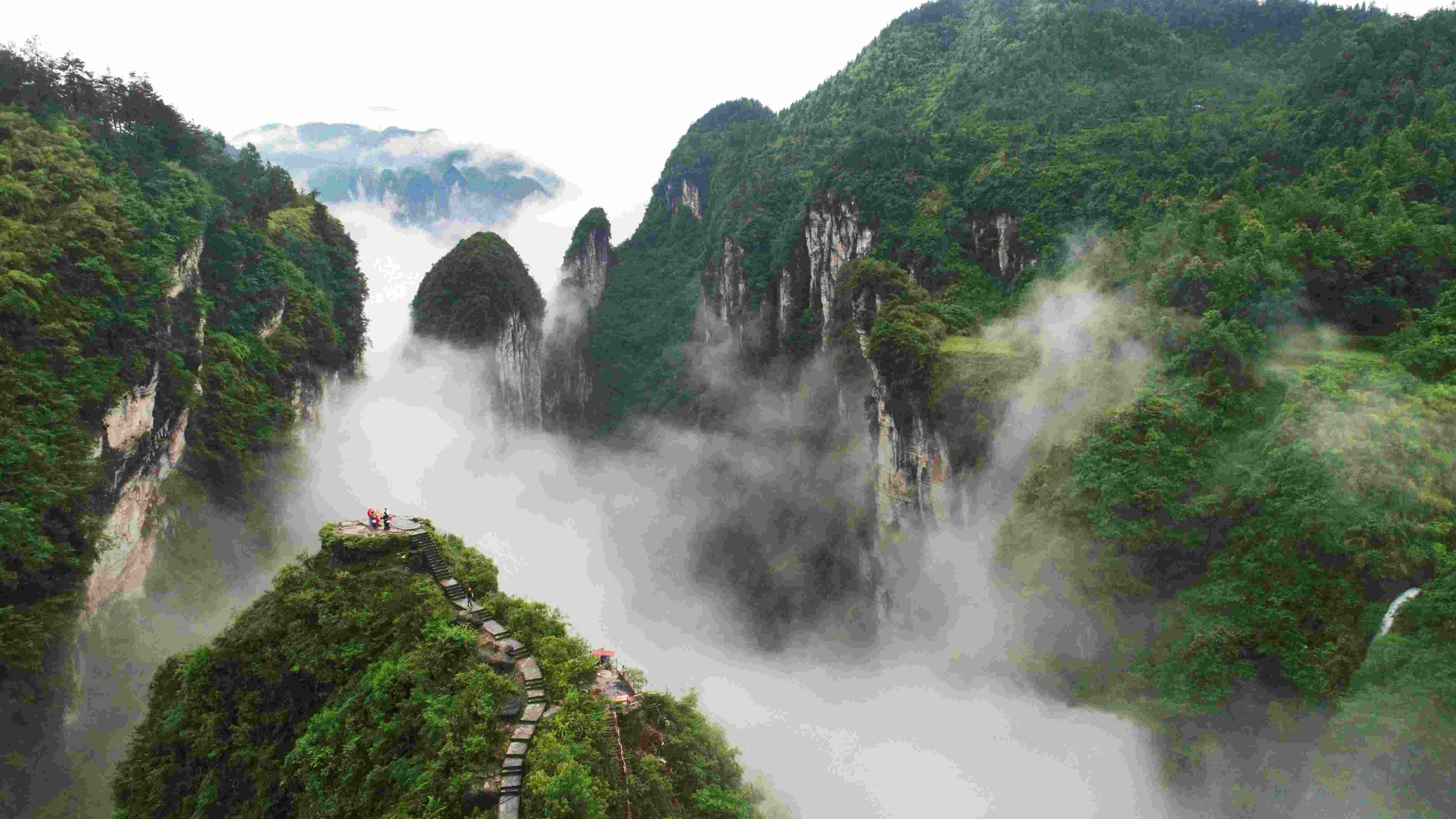 湖南矮寨國家森林公園。受訪者供圖