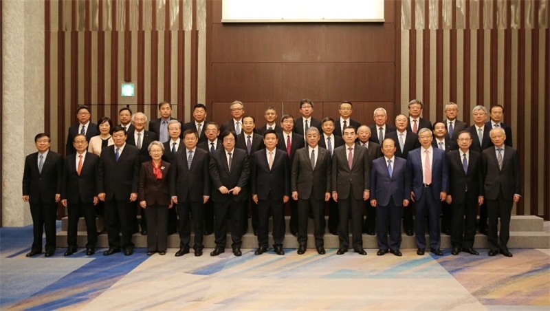 開(kāi)幕式前中日主要與會(huì)嘉賓合影。主辦方供圖