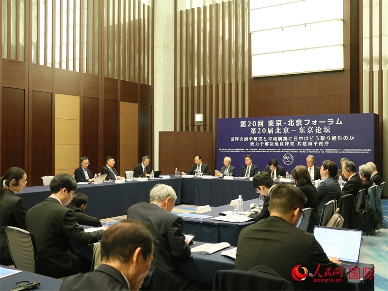 和平秩序分論壇現(xiàn)場(chǎng)。人民網(wǎng) 許可攝