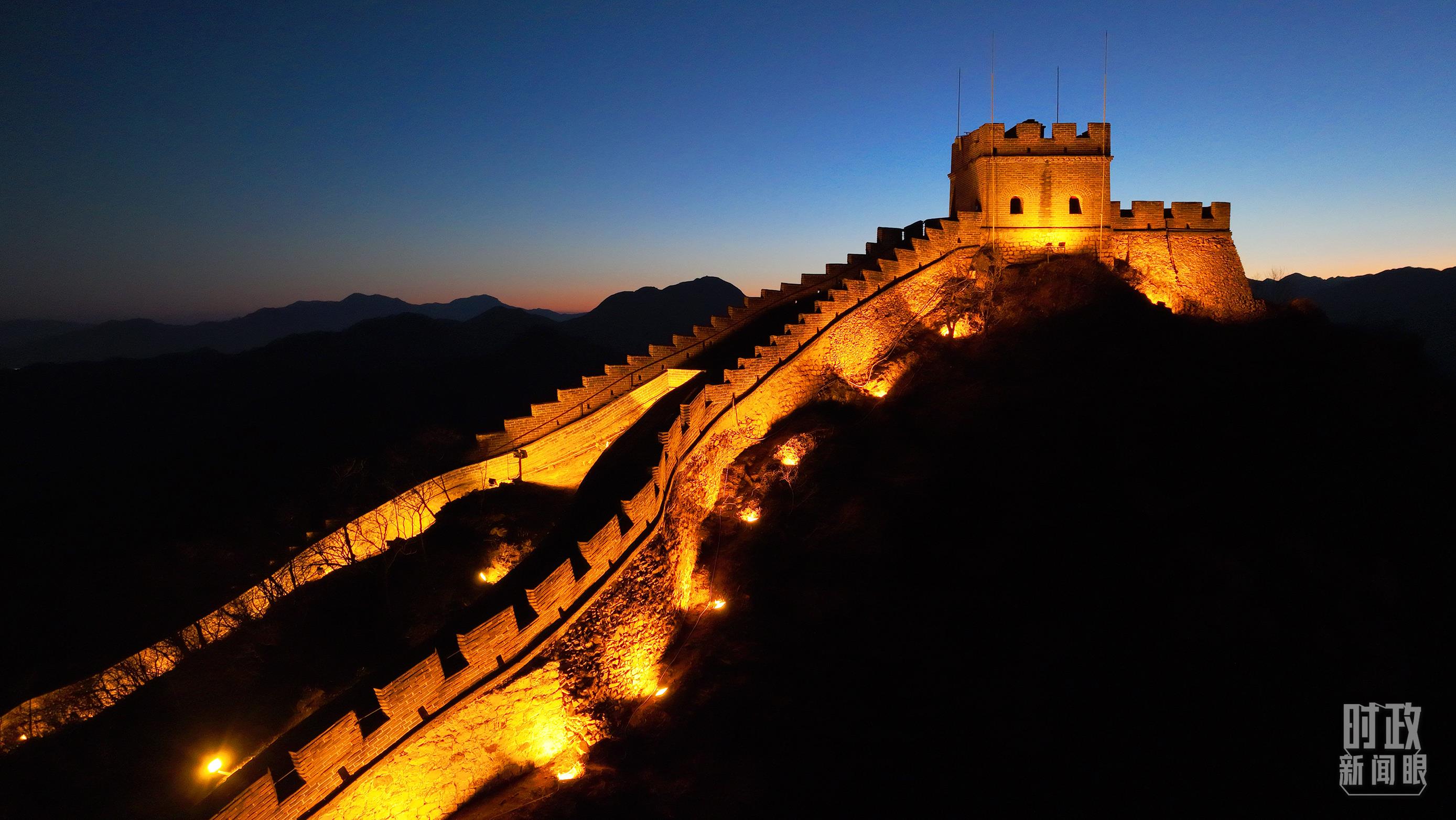 △北京居庸關(guān)長城。（總臺央視記者范凱拍攝）