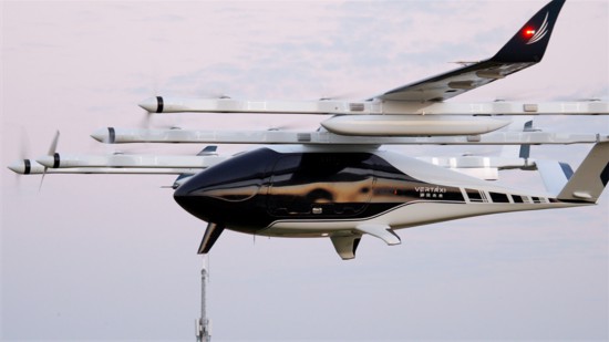 電動垂直起降飛行器M1。受訪者供圖