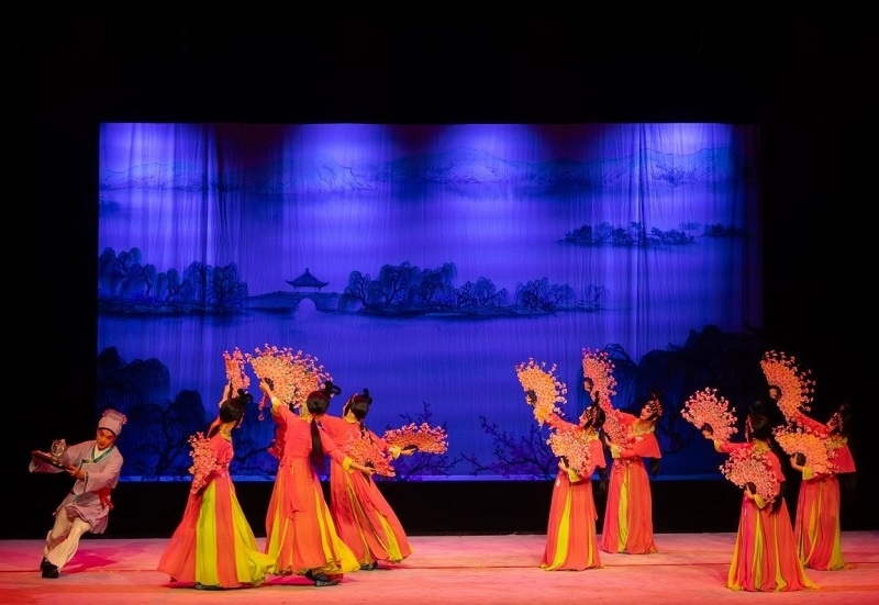 演出現(xiàn)場。中國駐匈牙利大使館供圖