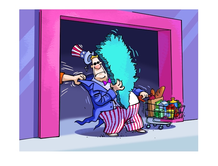 漫畫作者：馬宏亮（人民網(wǎng)版權圖片，未經(jīng)授權請勿轉載。）