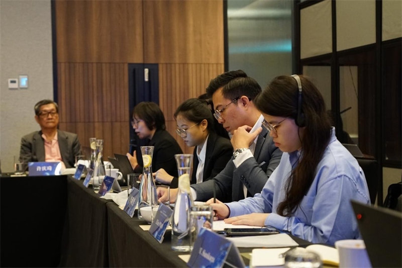 分享會現(xiàn)場，中馬兩國記者認真記錄。林俊揚攝