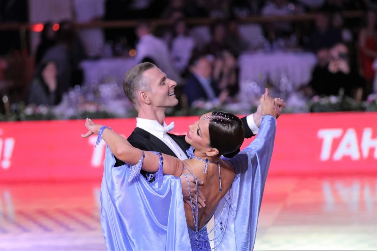 第七屆“克里姆林宮杯”國(guó)標(biāo)舞錦標(biāo)賽現(xiàn)場(chǎng)。于子恒攝